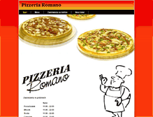 Tablet Screenshot of pizzeriaromano.pl